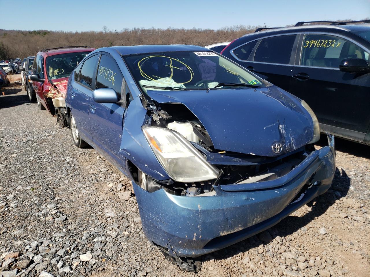 TOYOTA PRIUS 2004 with VIN JTDKB20U740058856 - Photo from auction
