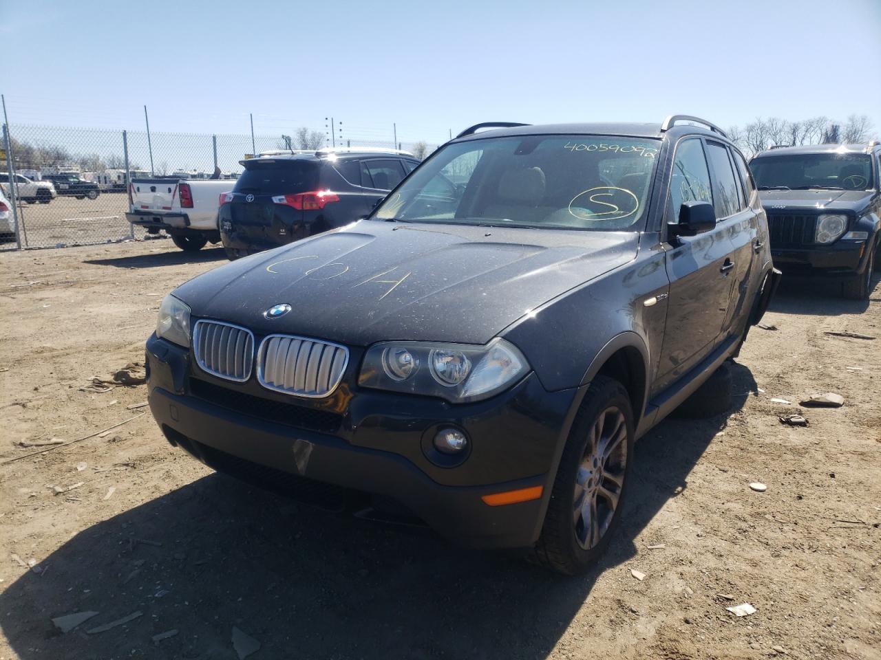 Photo 2 from auction – 2008 BMW X3 3.0SI with VIN WBXPC93448WJ11171