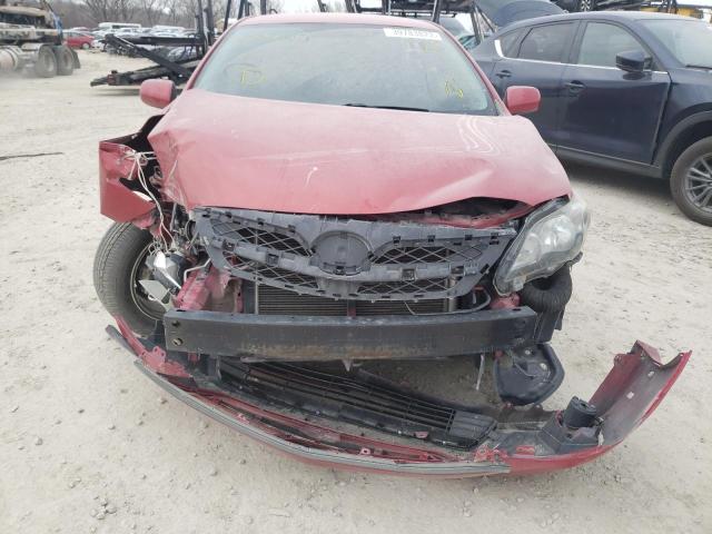 Photo 9 from auction – 2012 TOYOTA COROLLA BA with VIN 5YFBU4EE2CP009009