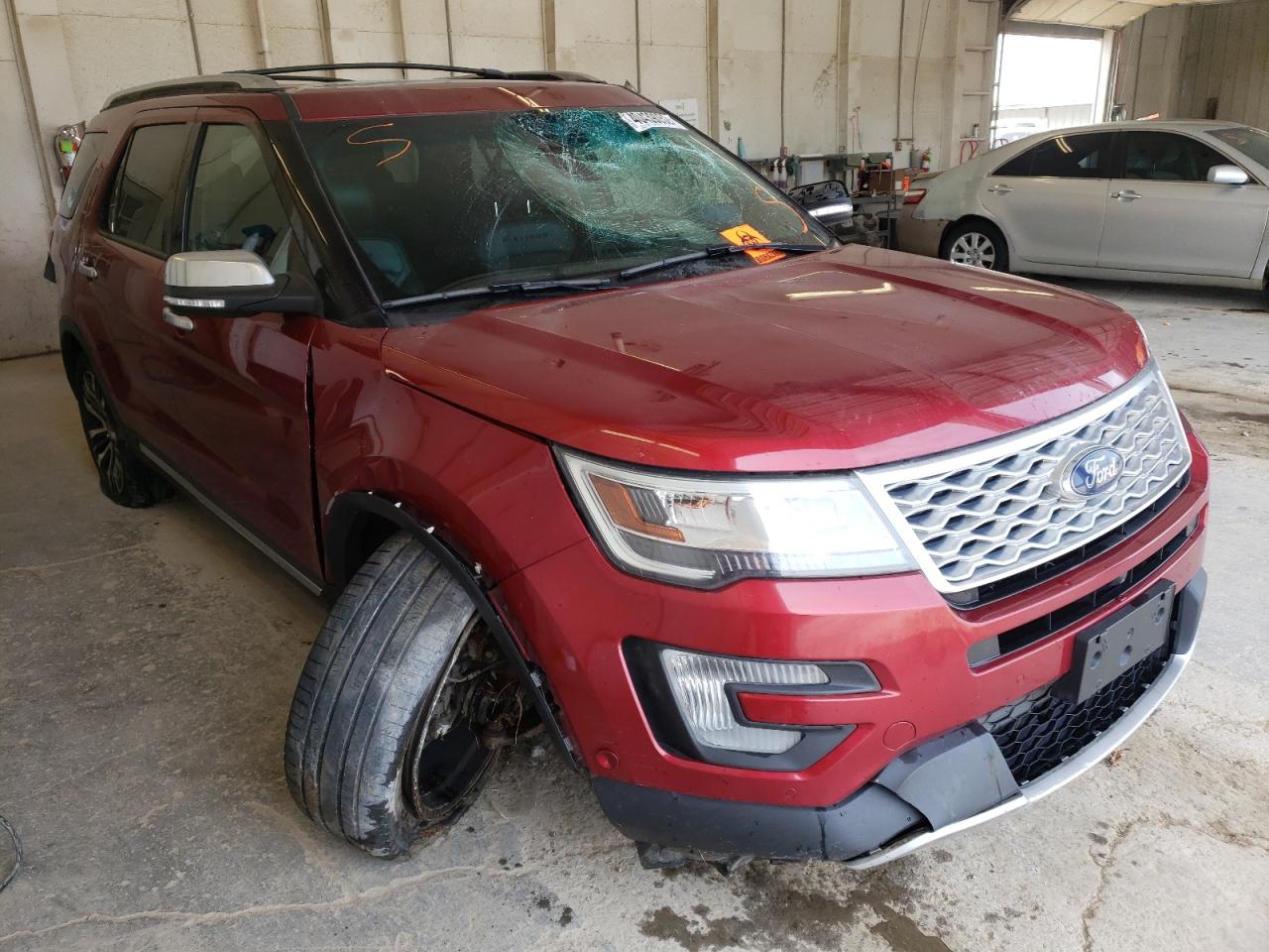 FORD EXPLORER P 2016 with VIN 1FM5K8HT9GGD19780 - Photo from auction