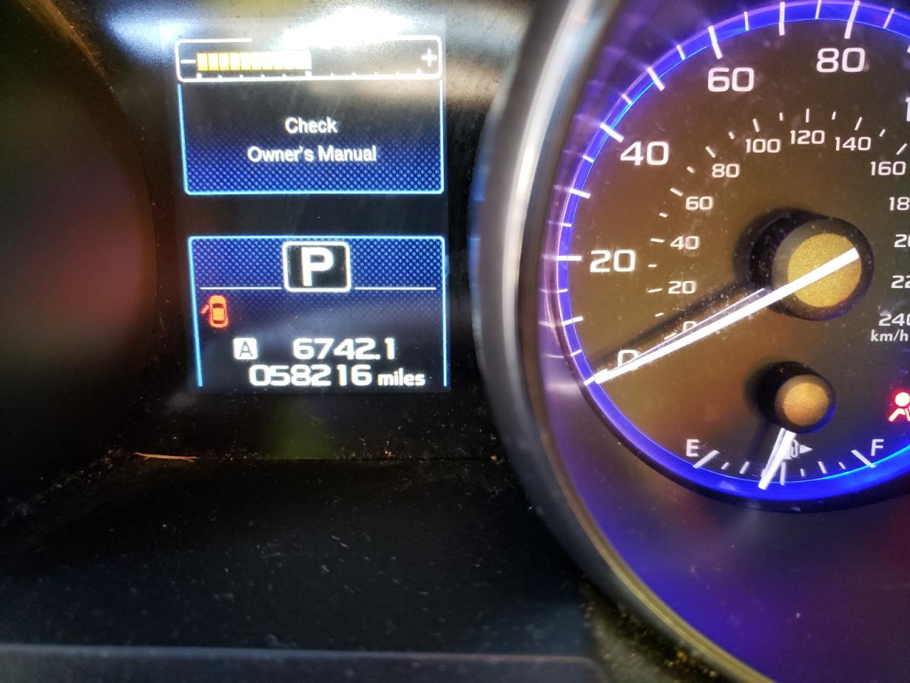 Photo 8 from auction – 2016 SUBARU LEGACY 2.5 with VIN 4S3BNBC62G3046623