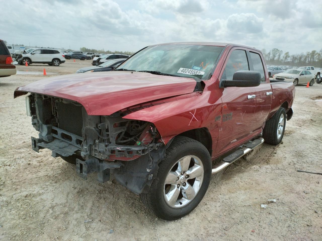 Photo 2 from auction – 2013 RAM 1500 SLT with VIN 1C6RR6GT4DS693852