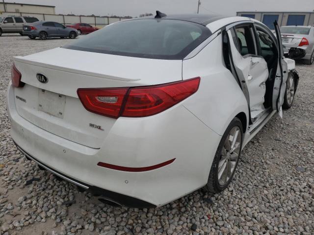 Photo 4 from auction – 2014 KIA OPTIMA SX with VIN 5XXGR4A65EG276971
