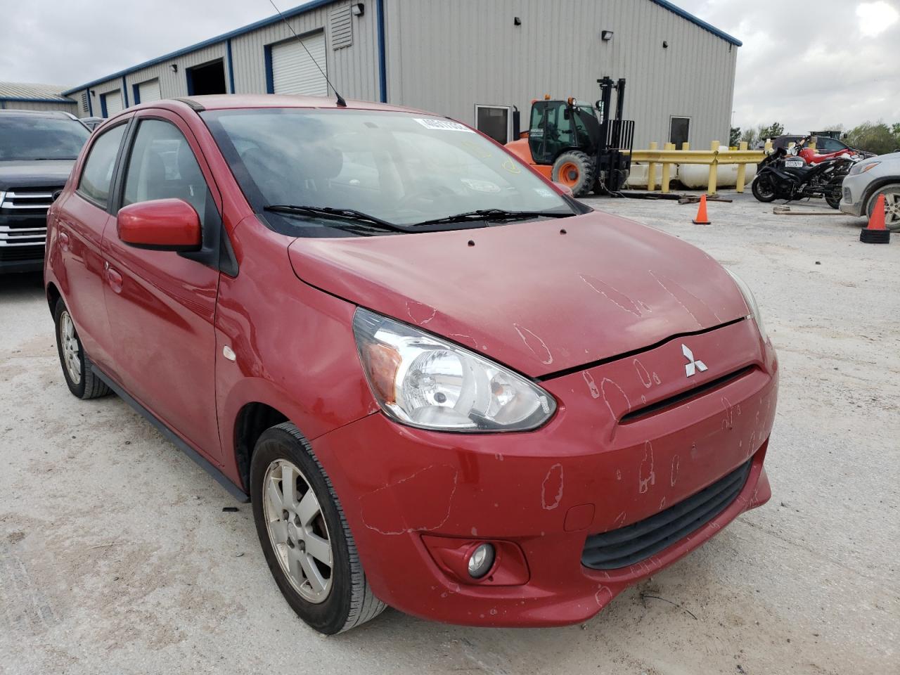 MITSUBISHI MIRAGE ES 2014 with VIN ML32A4HJ8EH024259 - Photo from auction