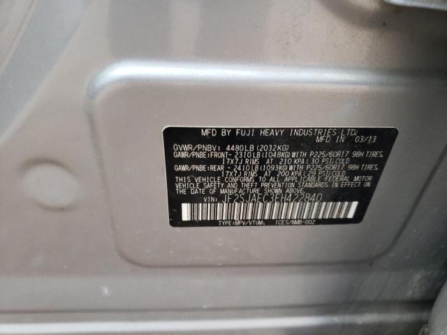 Photo 10 from auction – 2014 SUBARU FORESTER 2 with VIN JF2SJAEC3EH422840