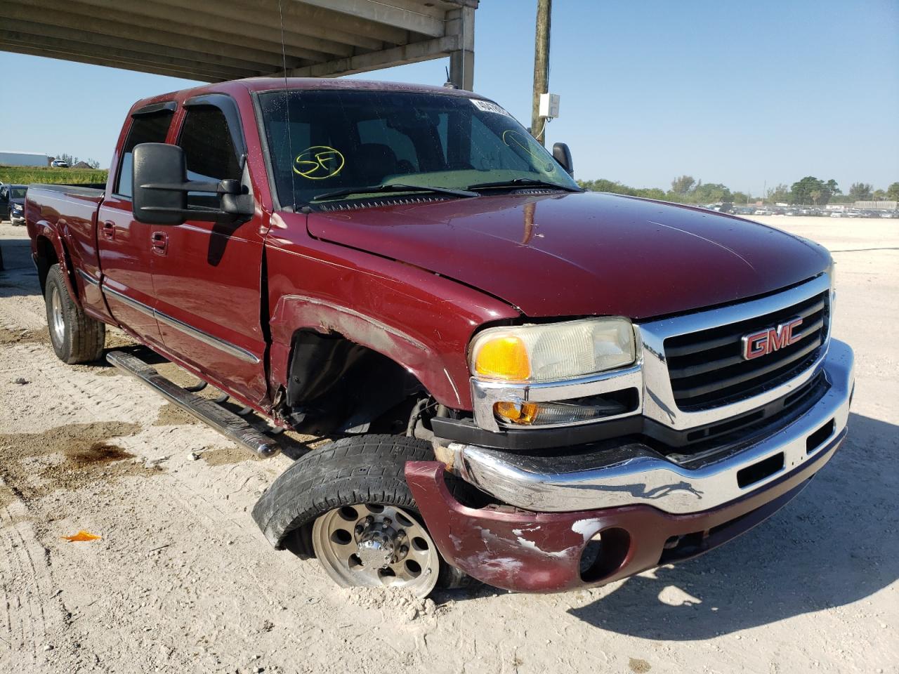 GMC SIERRA K25 2003 with VIN 1GTHK23G53F173659 - Photo from auction