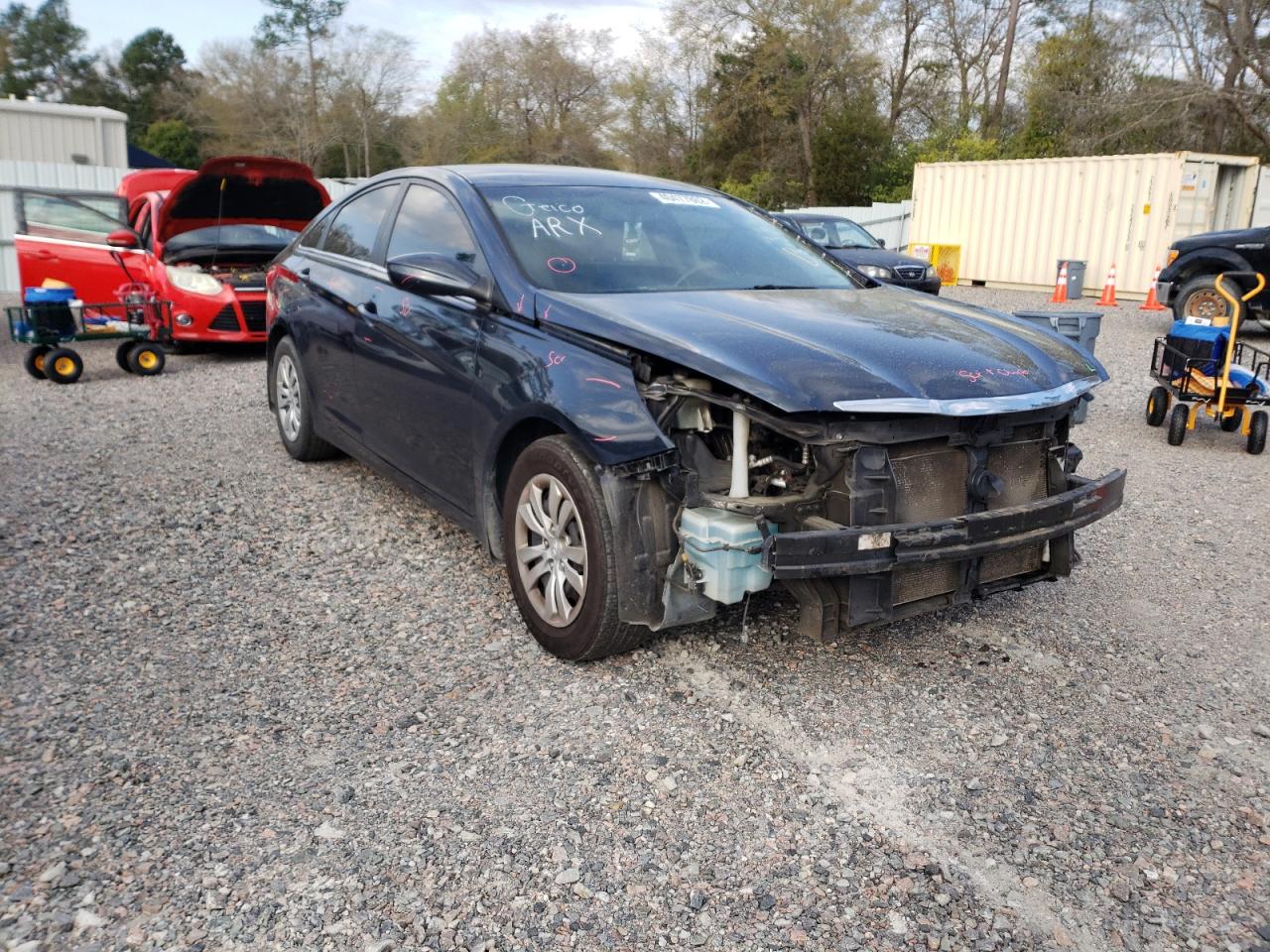 HYUNDAI SONATA GLS 2013 with VIN 5NPEB4AC1DH571554 - Photo from auction