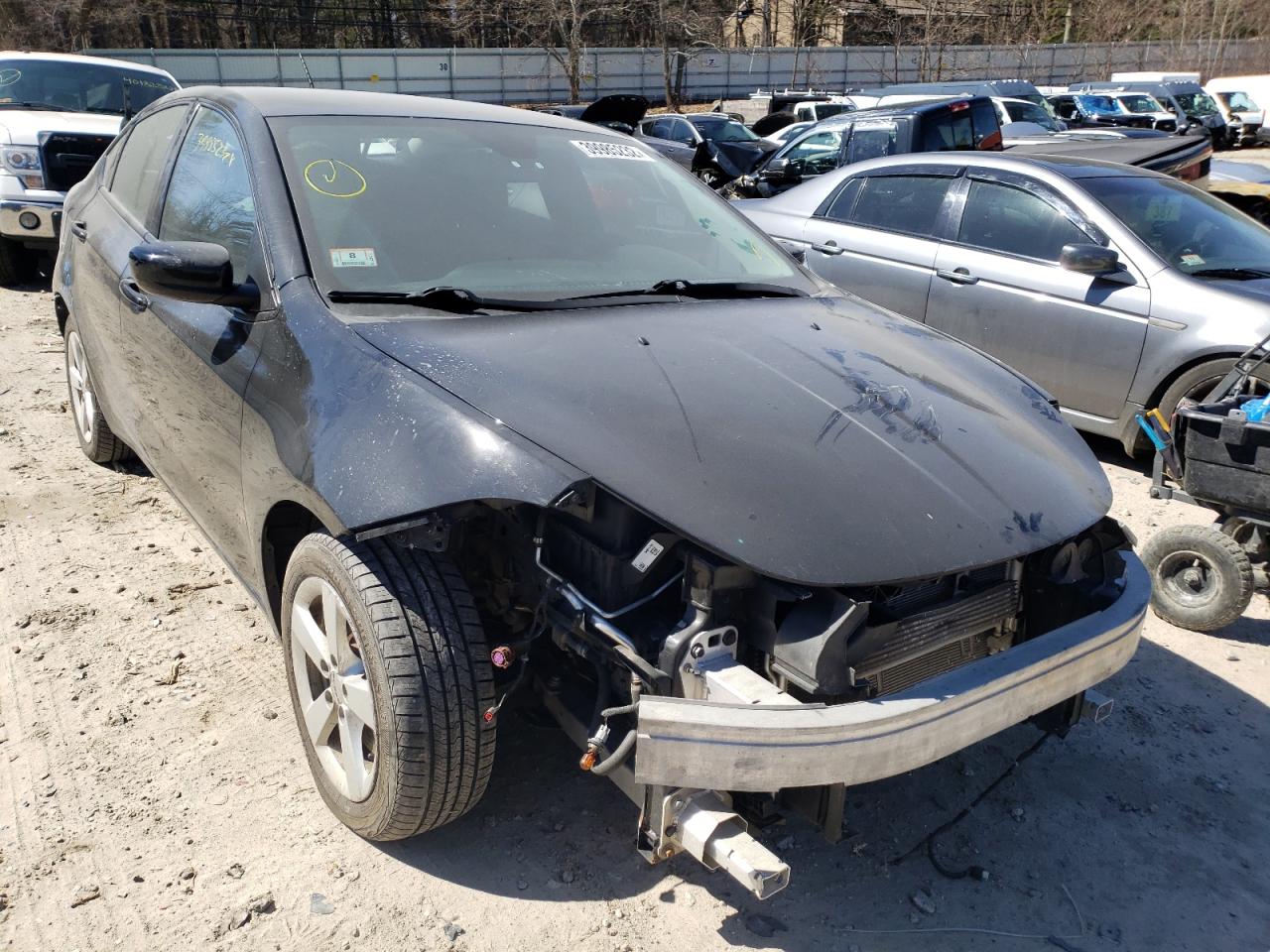 DODGE DART SXT 2015 with VIN 1C3CDFBB6FD227010 - Photo from auction