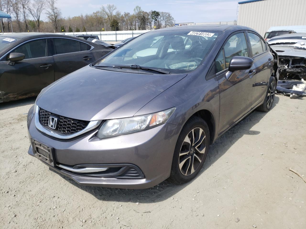 Photo 2 from auction – 2015 HONDA CIVIC EX with VIN 19XFB2F83FE001477