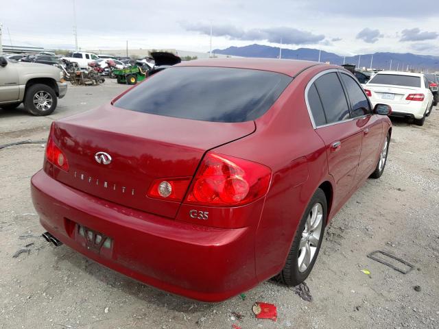 Photo 4 from auction – 2005 INFINITI G35 with VIN JNKCV51E55M203728