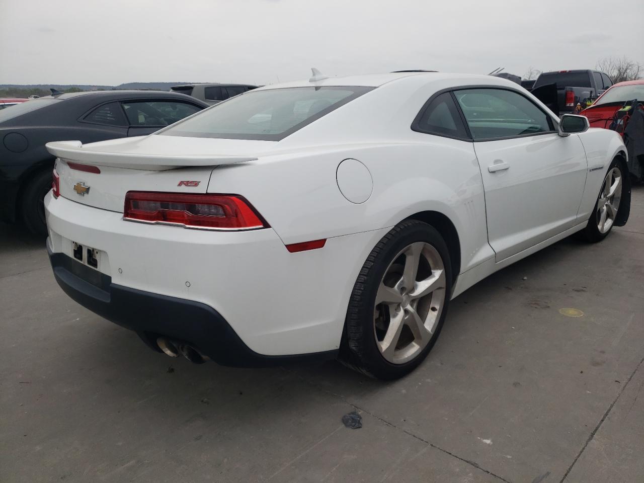 Photo 4 from auction – 2015 CHEVROLET CAMARO LT with VIN 2G1FF1E31F9296302