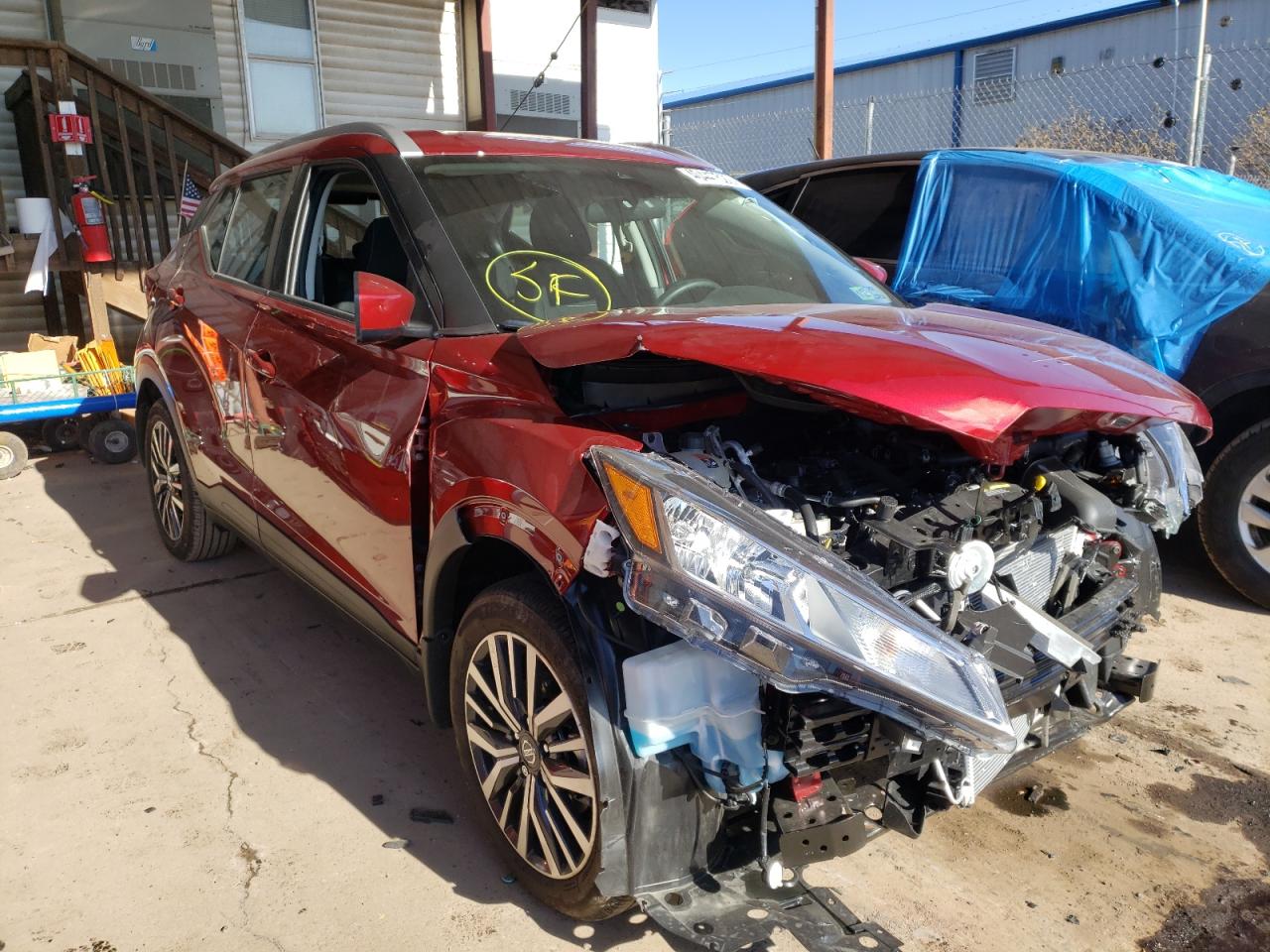 Photo 1 from auction – 2021 NISSAN KICKS SV with VIN 3N1CP5CV2ML512755