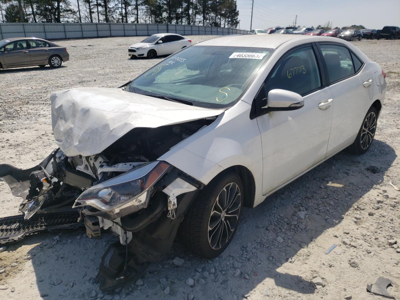 Photo 2 from auction – 2016 TOYOTA COROLLA L with VIN 2T1BURHE9GC660233