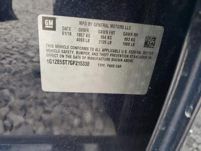 Photo 10 from auction – 2016 CHEVROLET MALIBU LT with VIN 1G1ZE5ST7GF215338