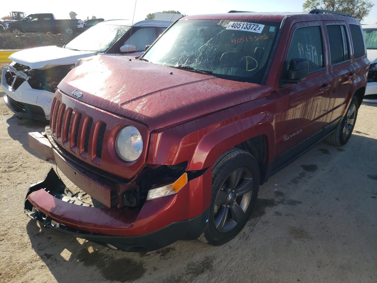 Photo 2 from auction – 2014 JEEP PATRIOT LA with VIN 1C4NJPFA2ED927979