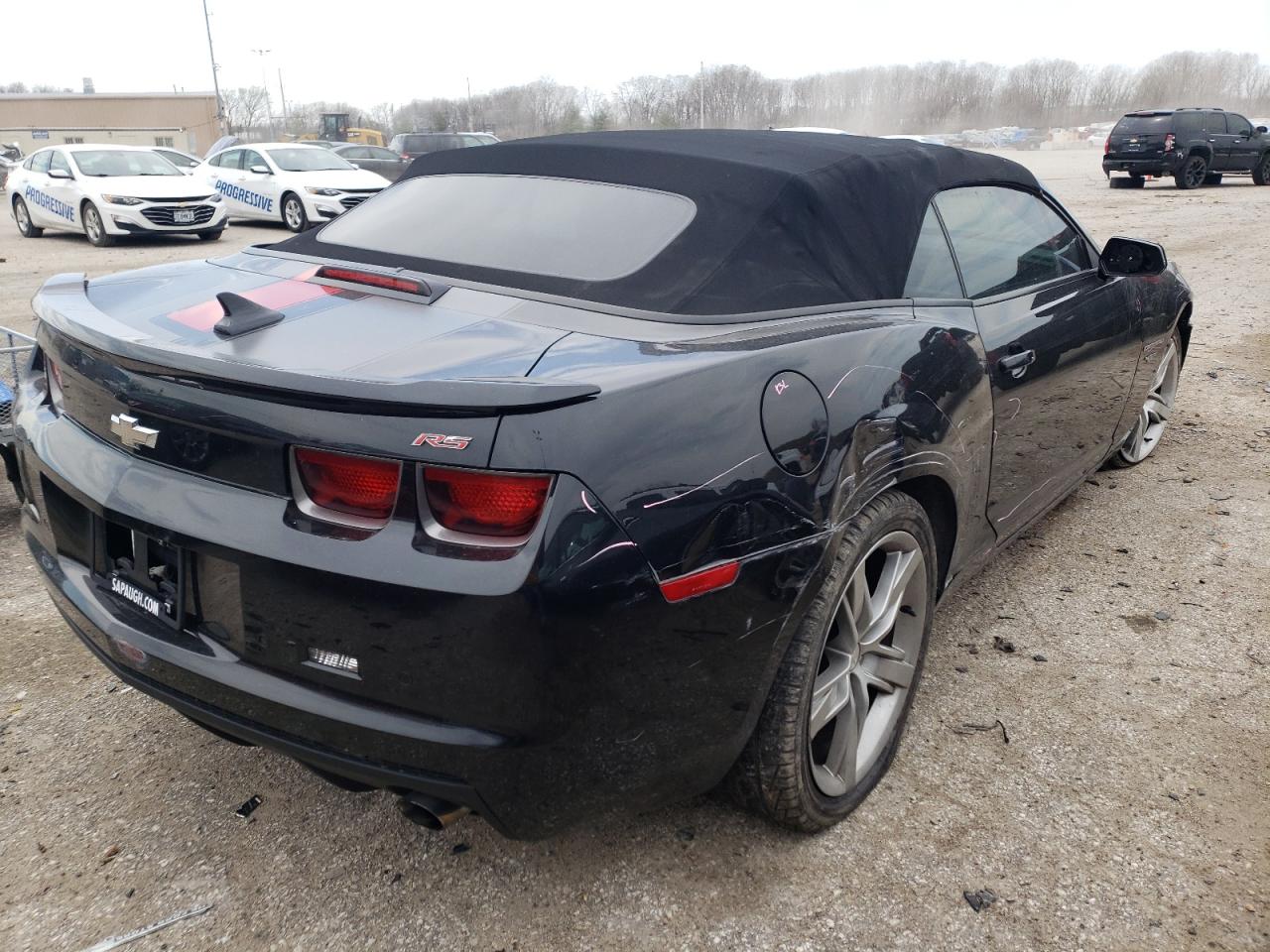 Photo 4 from auction – 2012 CHEVROLET CAMARO LT with VIN 2G1FC3D31C9190157