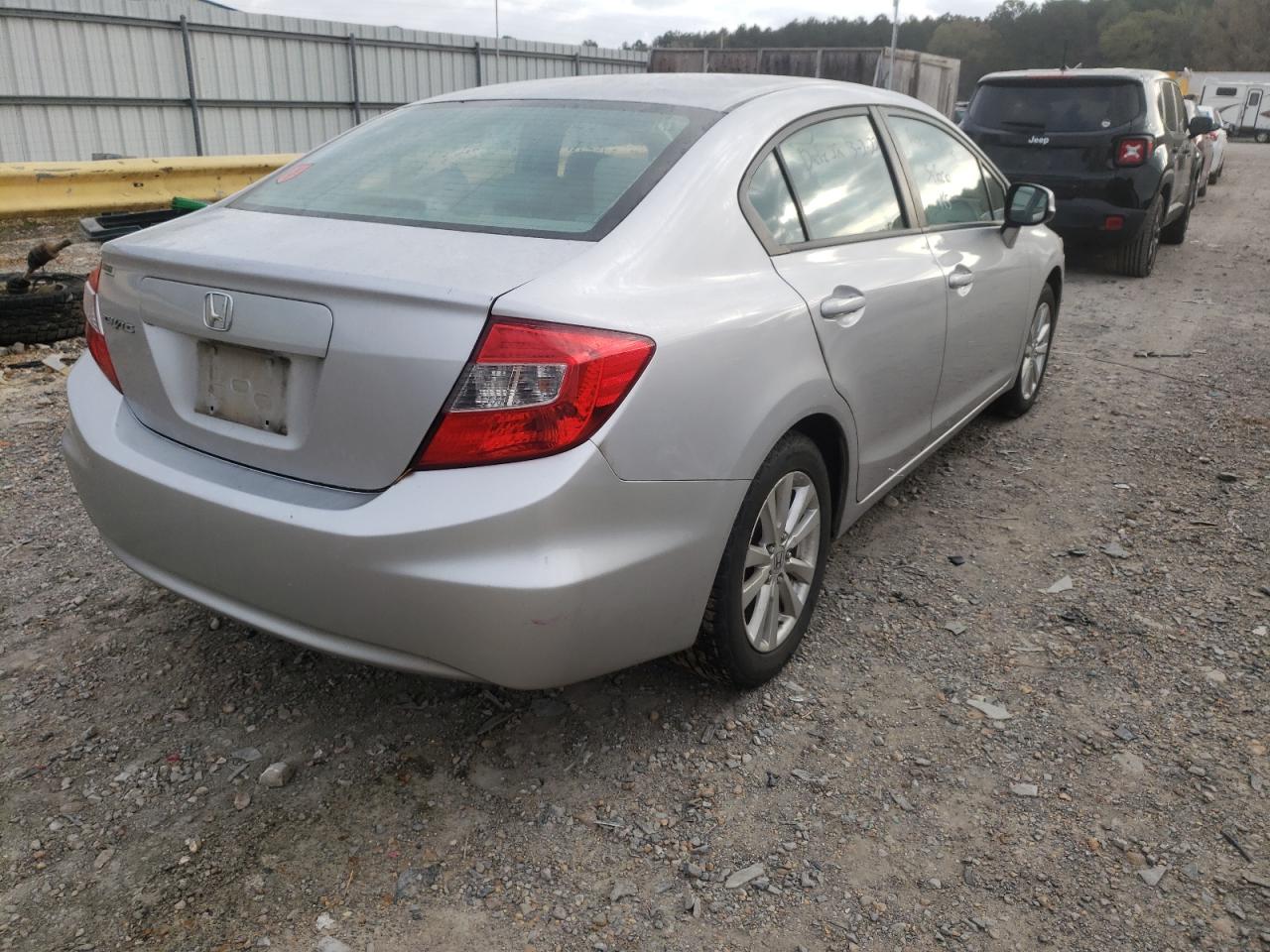 Photo 4 from auction – 2012 HONDA CIVIC EXL with VIN 19XFB2F97CE004113