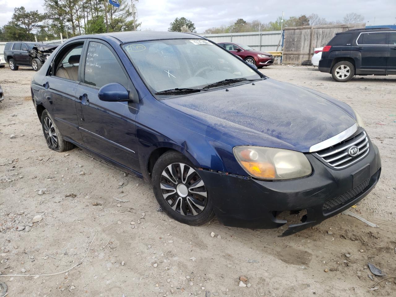KIA SPECTRA EX 2009 with VIN KNAFE221195598559 - Photo from auction