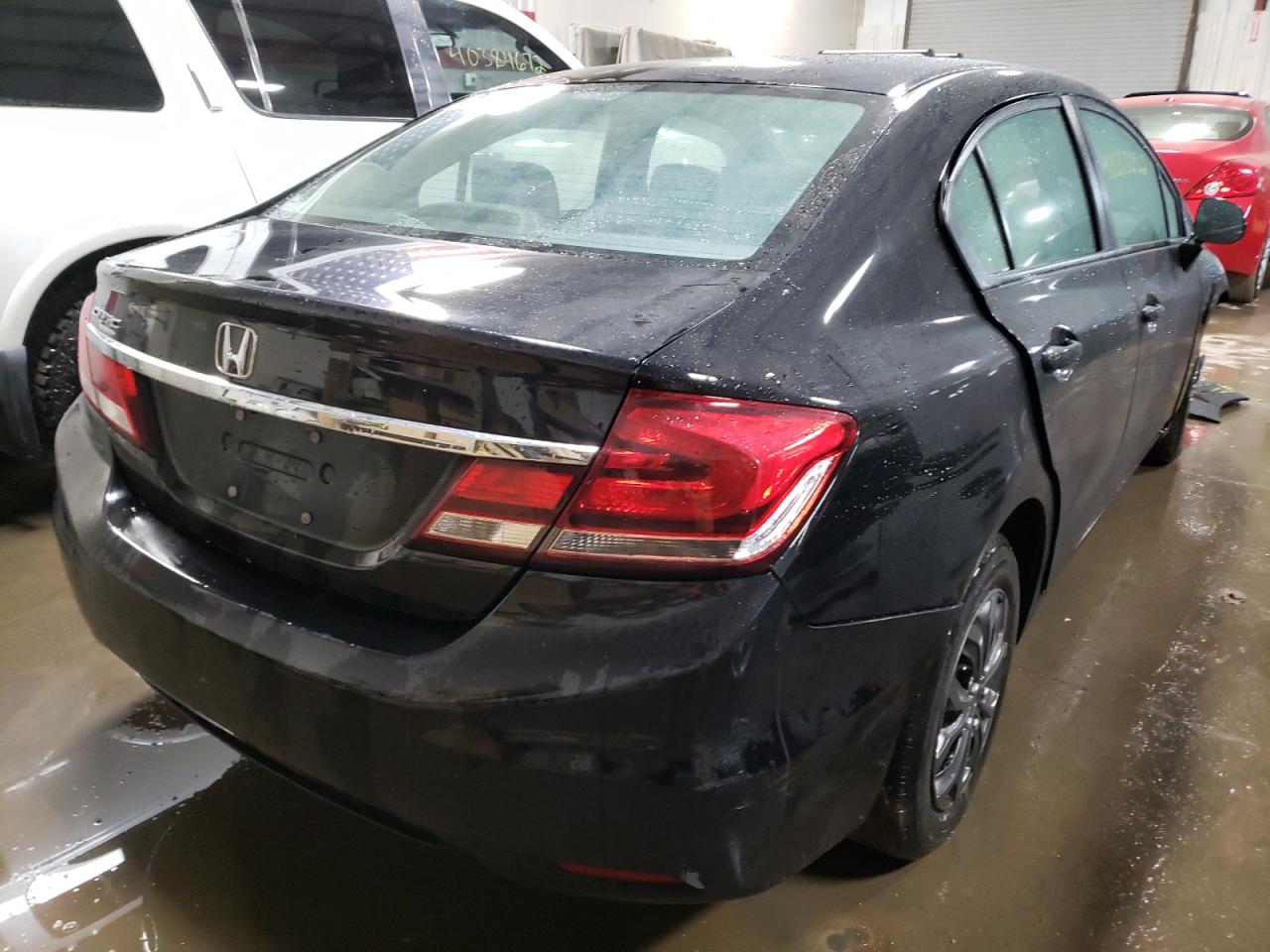 Photo 4 from auction – 2013 HONDA CIVIC LX with VIN 19XFB2F54DE022602