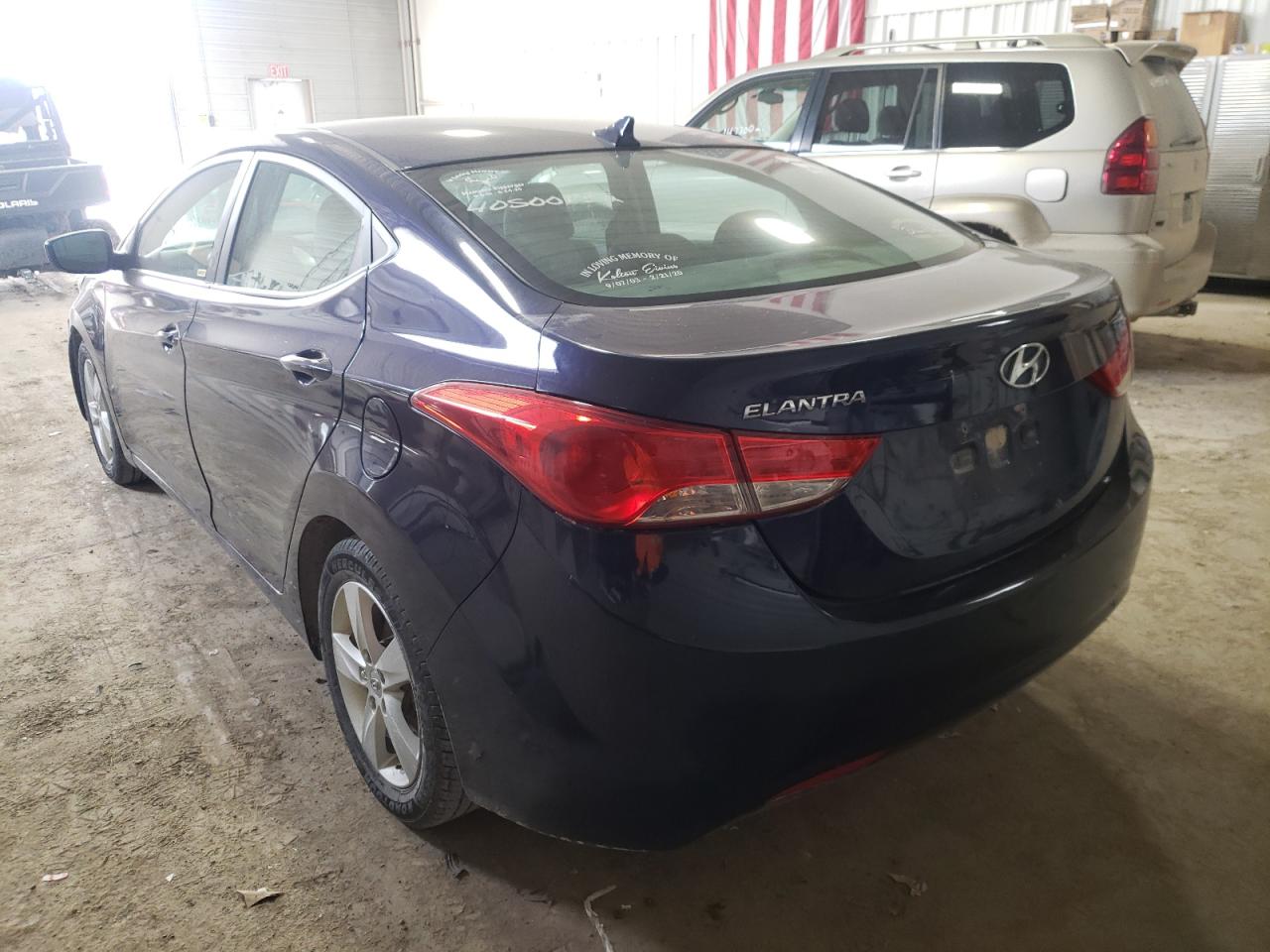 Photo 3 from auction – 2013 HYUNDAI ELANTRA GL with VIN 5NPDH4AE8DH263003