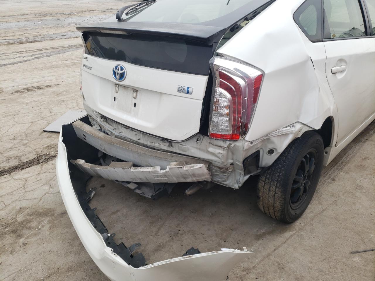 Photo 9 from auction – 2012 TOYOTA PRIUS with VIN JTDKN3DU8C5488985