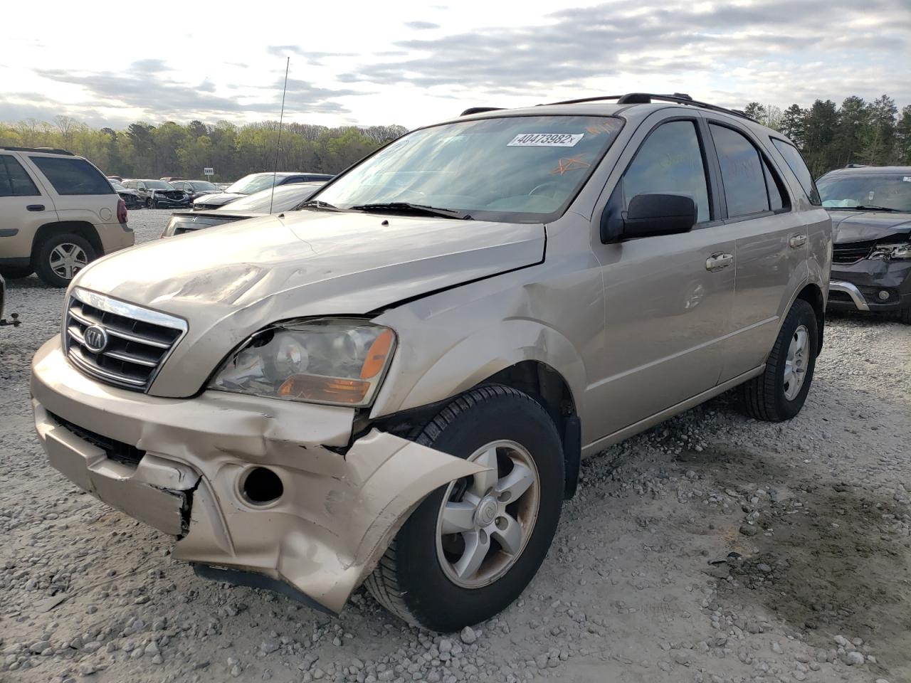 Photo 2 from auction – 2007 KIA SORENTO EX with VIN KNDJC736275722720