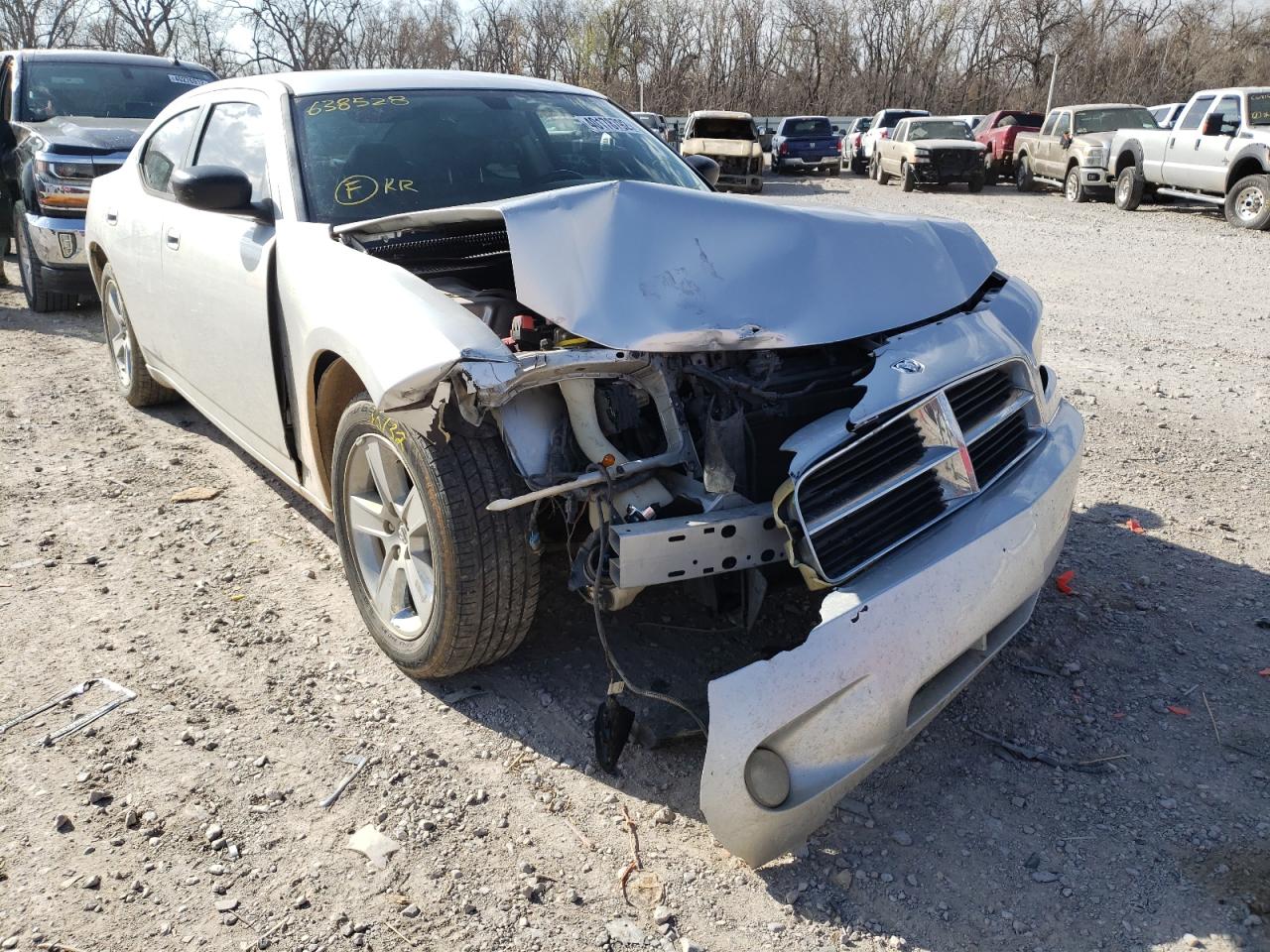 DODGE CHARGER SE 2007 with VIN 2B3KA43G17H638528 - Photo from auction