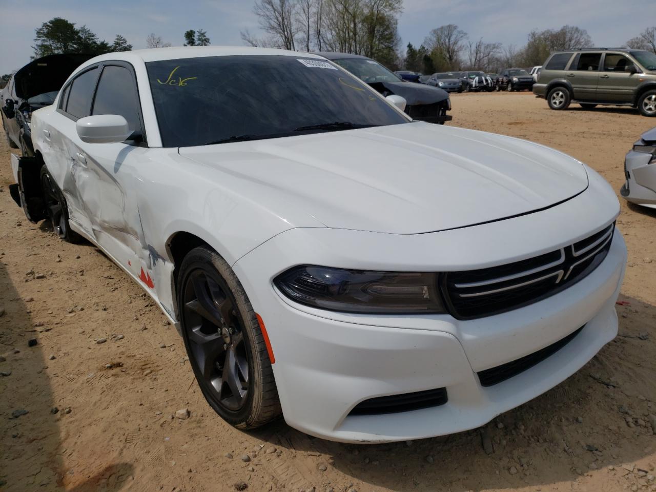 DODGE CHARGER SE 2015 with VIN 2C3CDXBG2FH741313 - Photo from auction