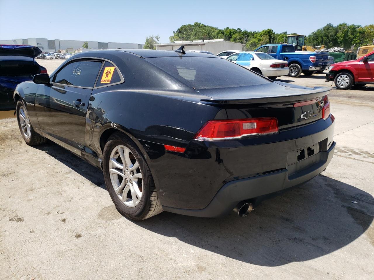 Photo 3 from auction – 2014 CHEVROLET CAMARO LT with VIN 2G1FB1E3XE9128846