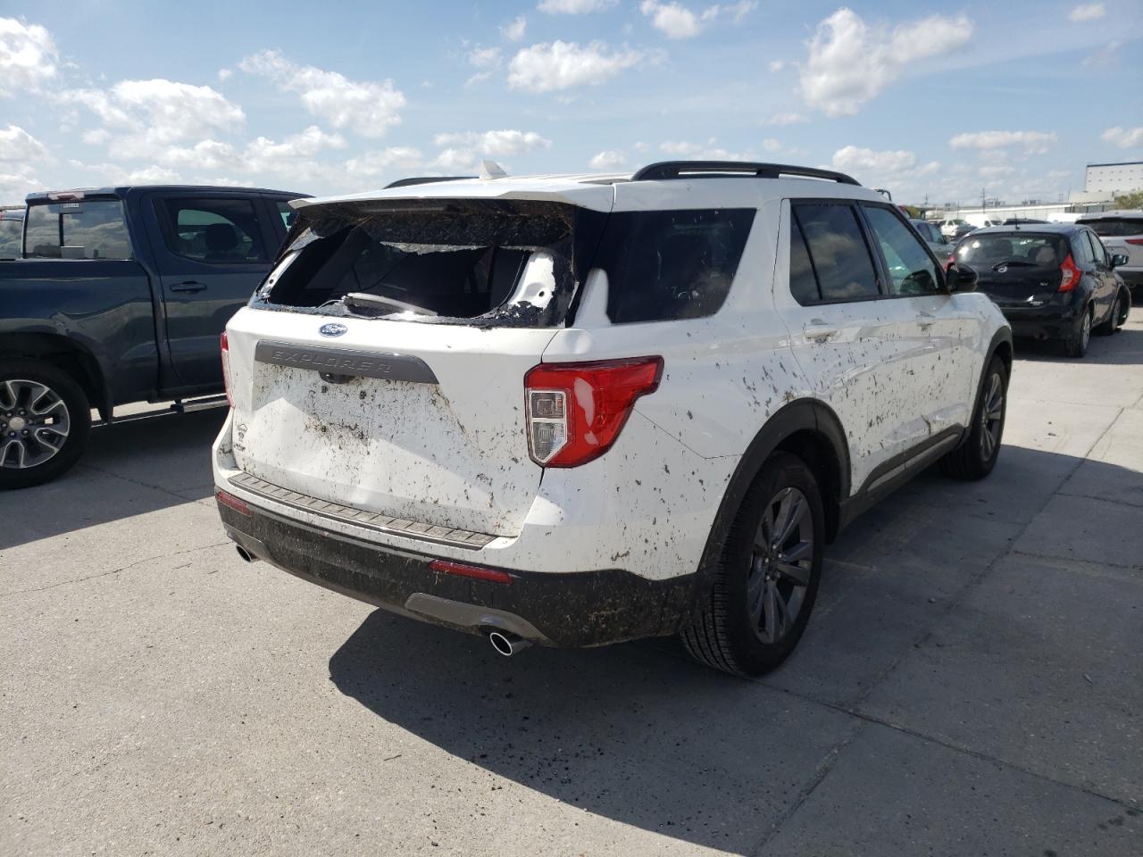 Photo 4 from auction – 2022 FORD EXPLORER X with VIN 1FMSK7DH0NGA35627