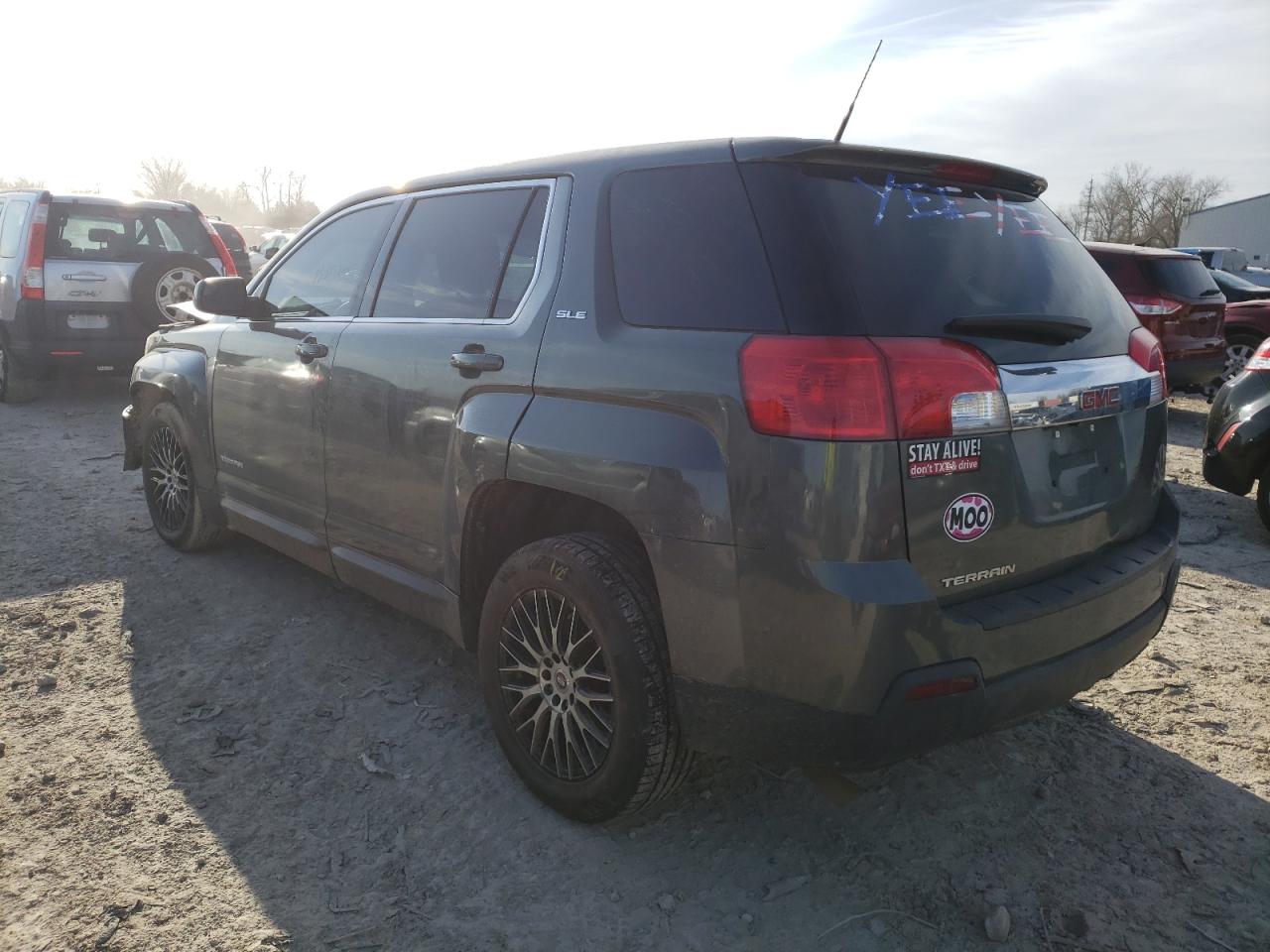 Photo 3 from auction – 2012 GMC TERRAIN SL with VIN 2GKALMEKXC6283536