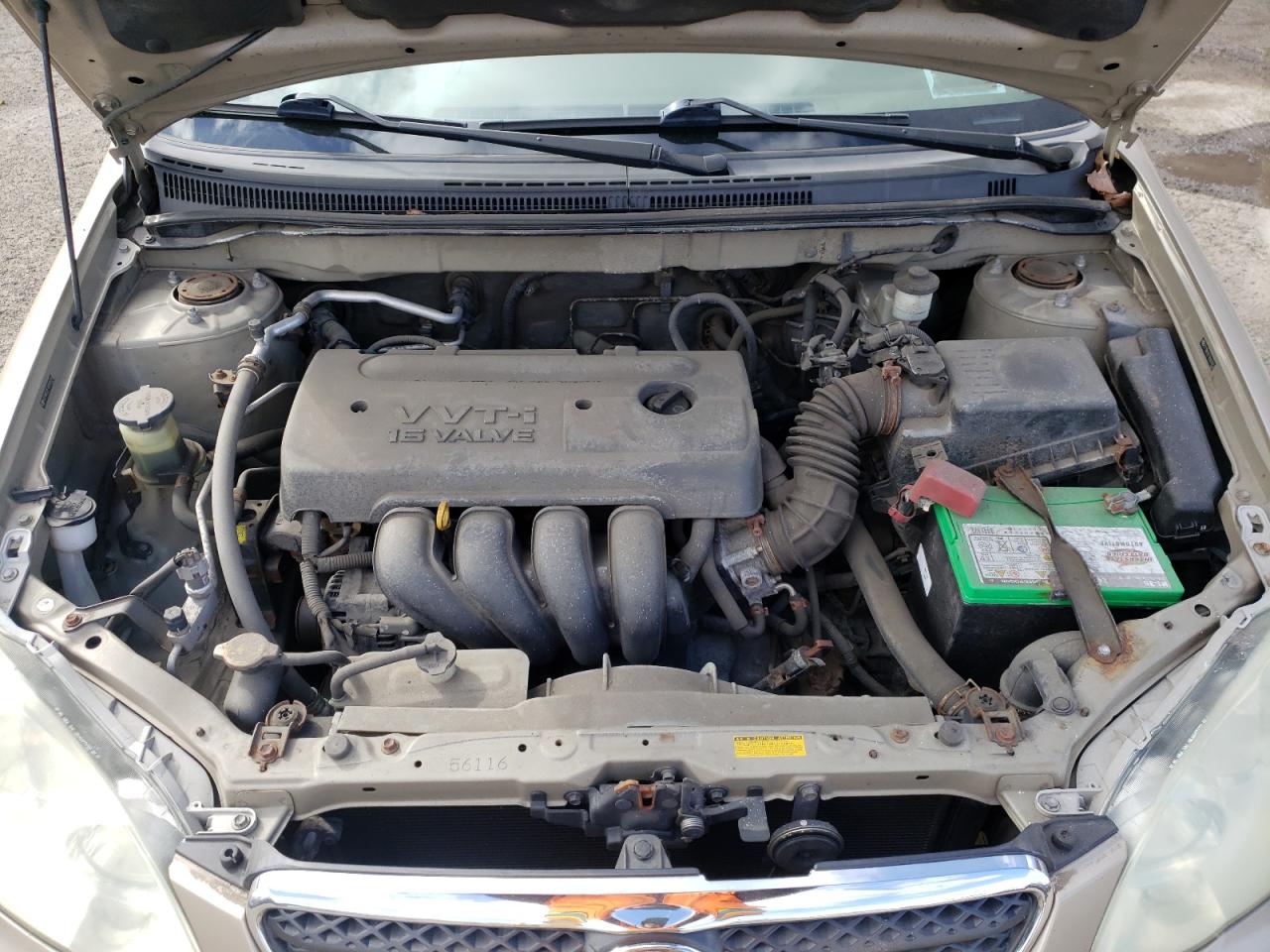 Photo 7 from auction – 2006 TOYOTA COROLLA CE with VIN 2T1BR32E16C624252