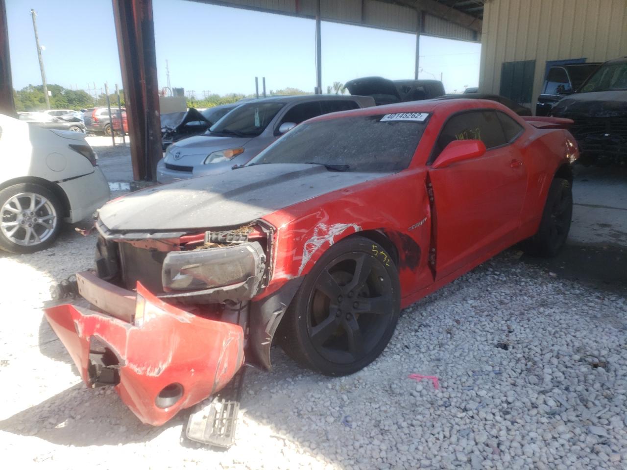 Photo 2 from auction – 2014 CHEVROLET CAMARO LT with VIN 2G1FB1E37E9152246