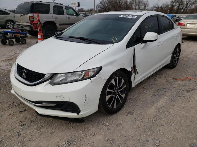 Photo 2 from auction – 2013 HONDA CIVIC EX with VIN 19XFB2F83DE037828