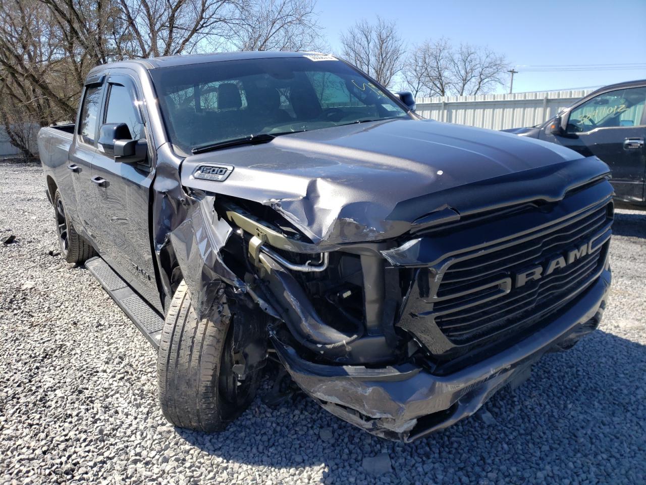 Photo 1 from auction – 2021 RAM 1500 BIG H with VIN 1C6SRFBT0MN760941
