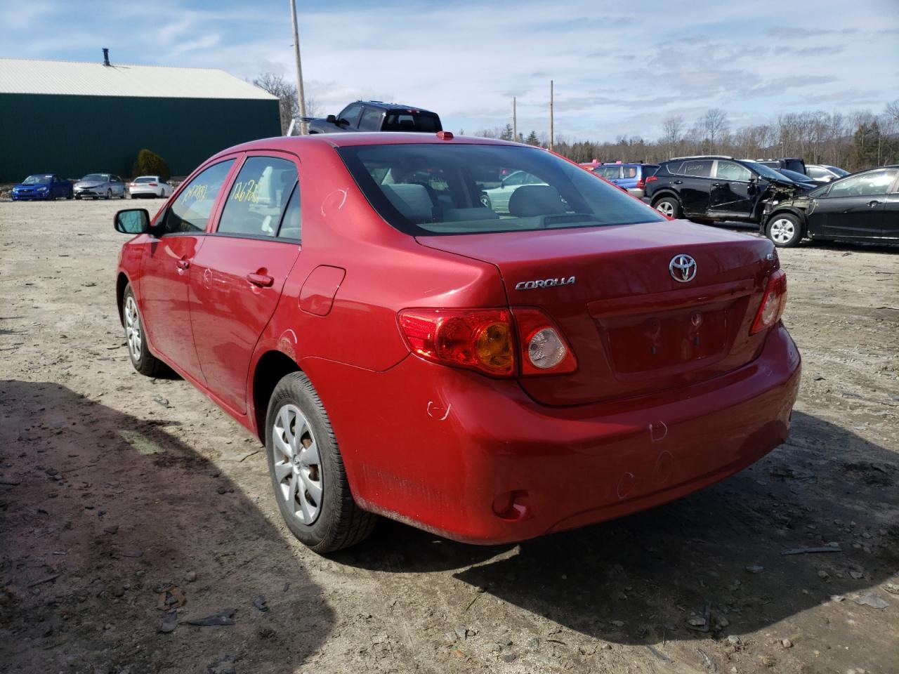 Photo 3 from auction – 2010 TOYOTA COROLLA BA with VIN 1NXBU4EE9AZ186054
