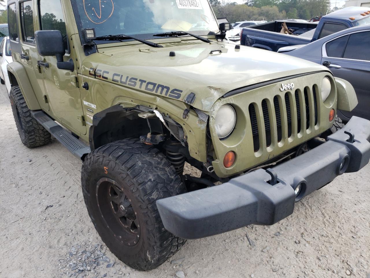 Photo 9 from auction – 2013 JEEP WRANGLER U with VIN 1C4BJWEGXDL567240