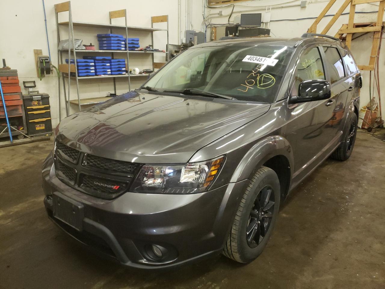Photo 2 from auction – 2019 DODGE JOURNEY SE with VIN 3C4PDCBB2KT848244
