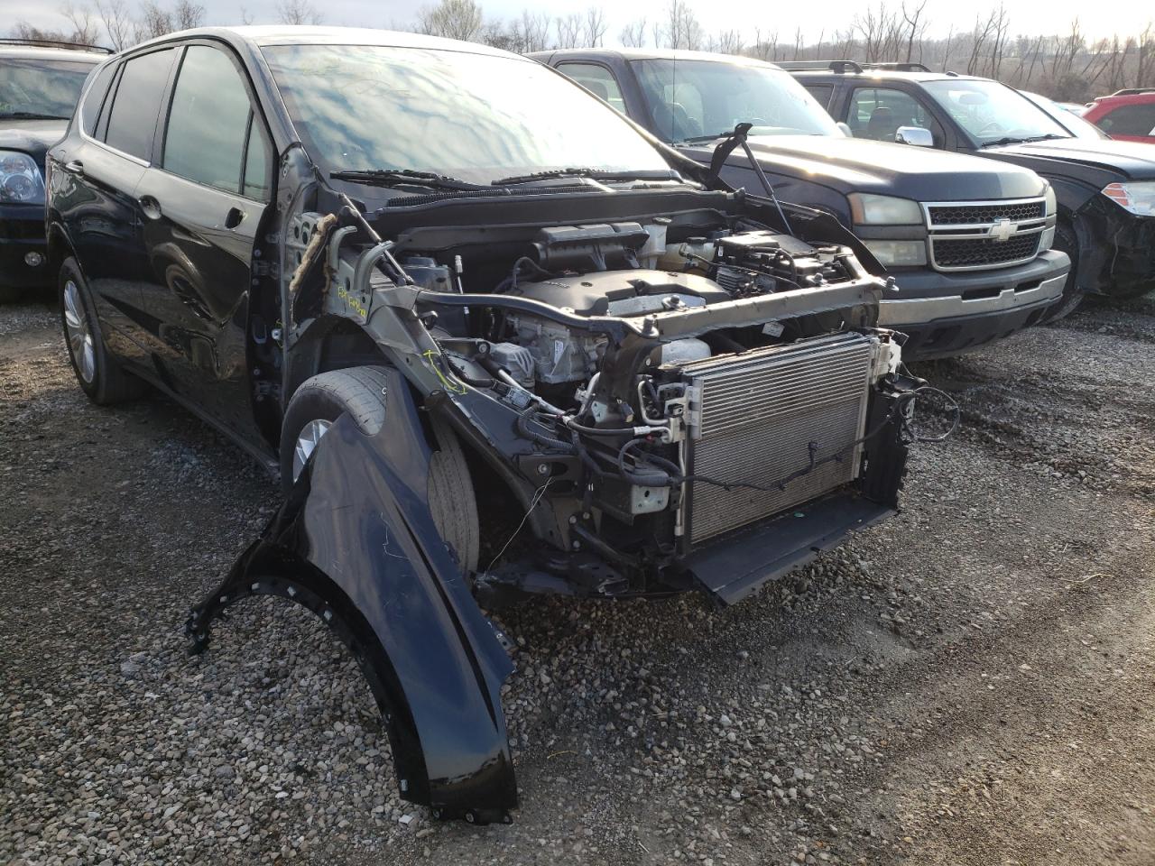 BUICK ENVISION P 2017 with VIN LRBFXASA2HD063363 - Photo from auction