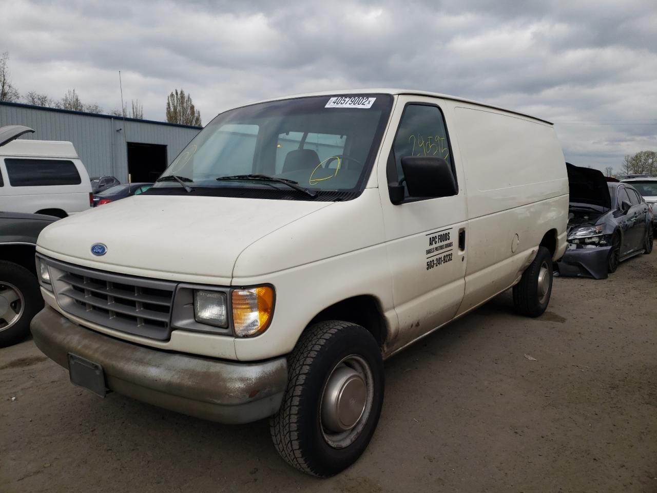 Photo 2 from auction – 1996 FORD ECONOLINE with VIN 1FTHE24H3THA97958