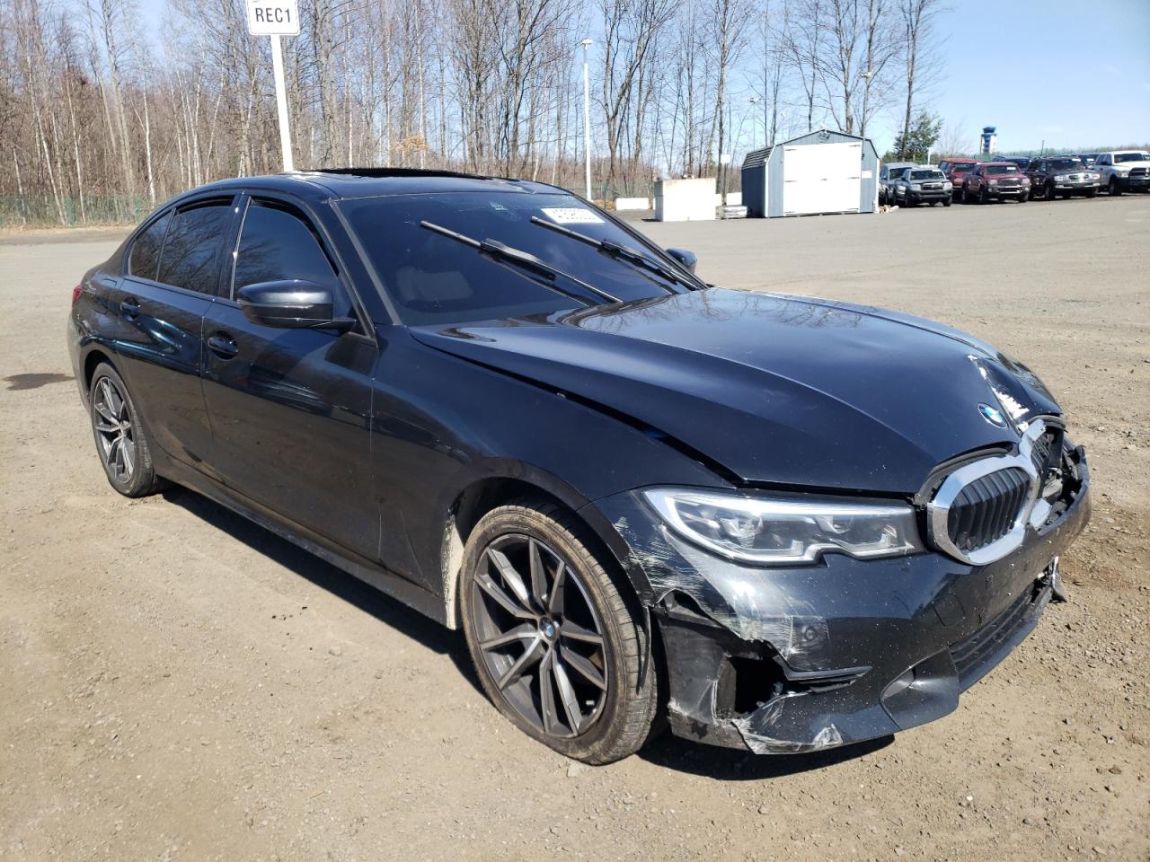 BMW 330XI 2020 with VIN 3MW5R7J03L8B27416 - Photo from auction
