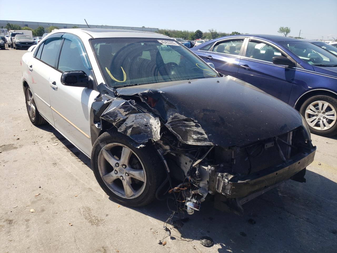 MAZDA 6 I 2005 with VIN 1YVHP84C255M77390 - Photo from auction