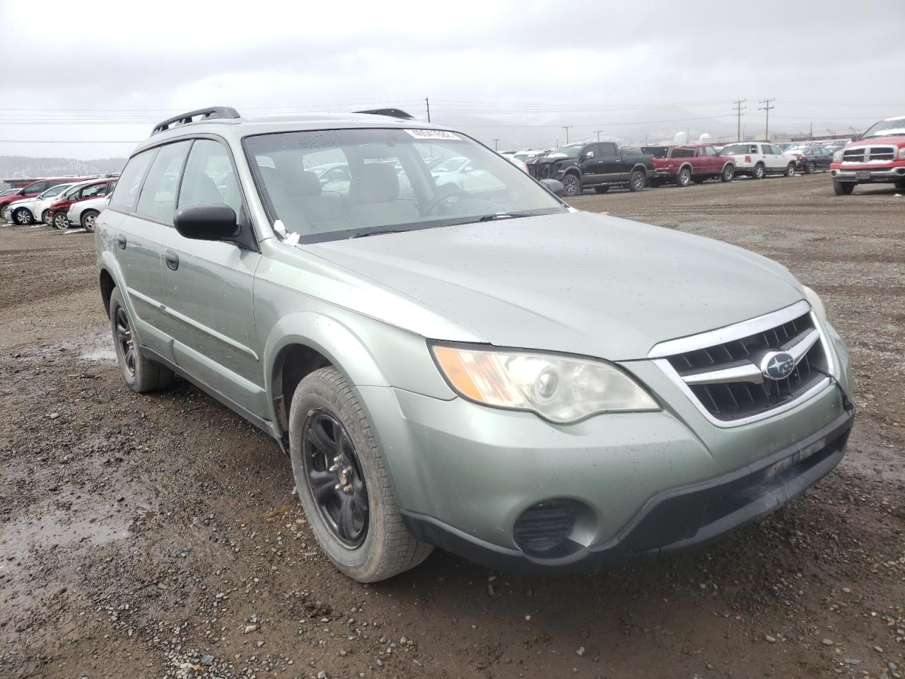SUBARU OUTBACK 2009 with VIN 4S4BP60CX97317088 - Photo from auction