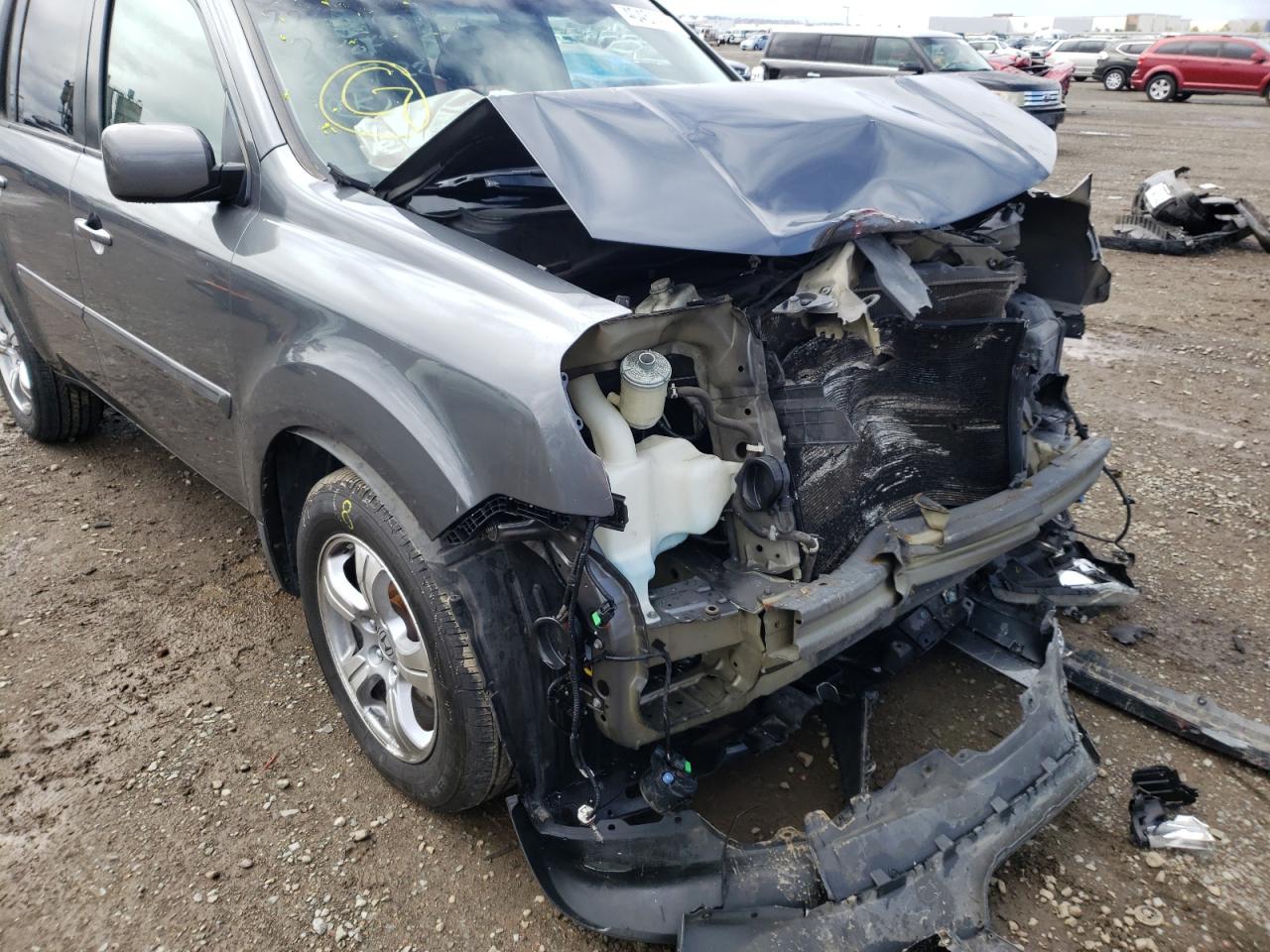 Photo 9 from auction – 2012 HONDA PILOT EXL with VIN 5FNYF3H69CB022533