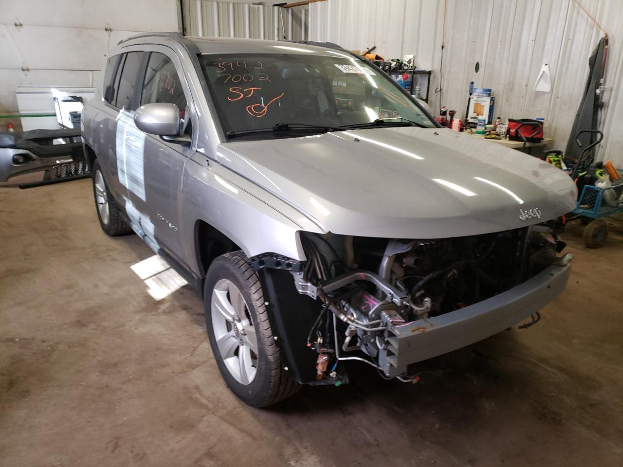 JEEP COMPASS LA 2014 with VIN 1C4NJDEB3ED792262 - Photo from auction