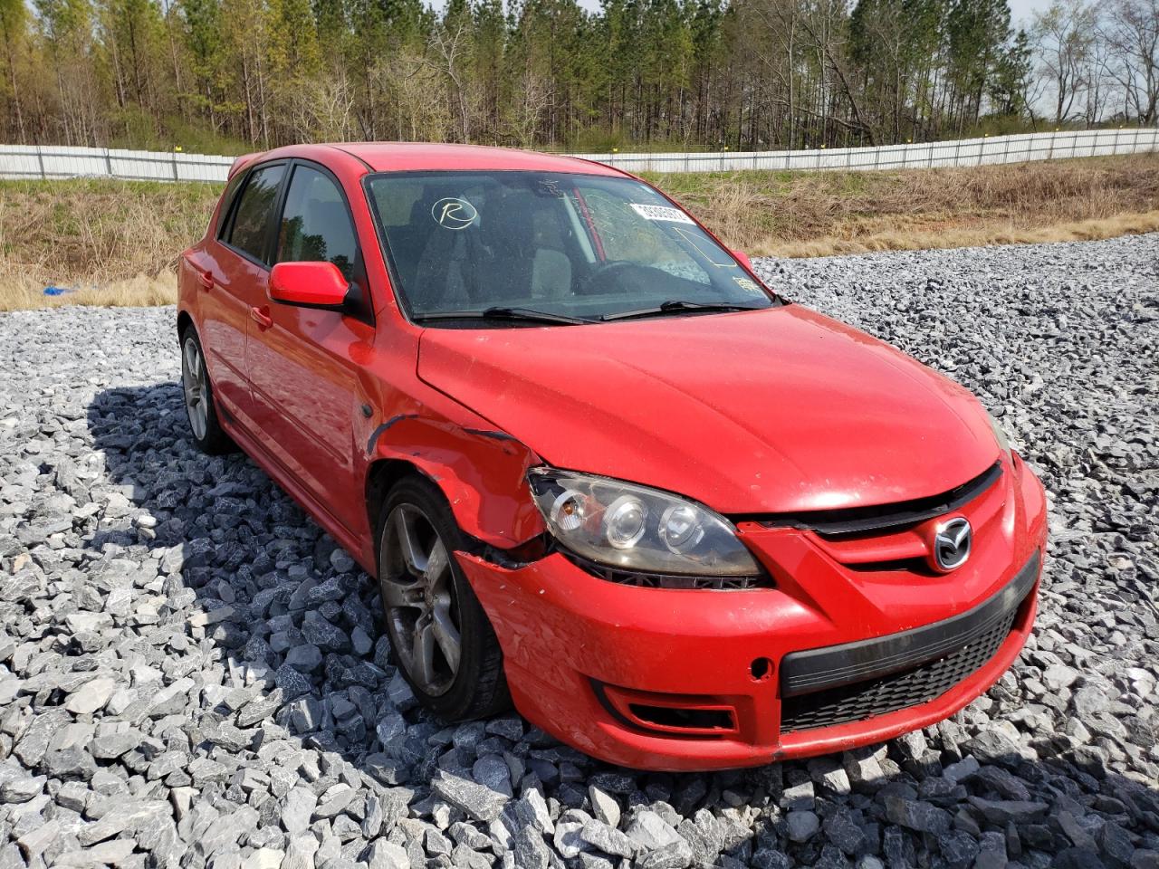 MAZDA SPEED 3 2008 with VIN JM1BK34L081838494 - Photo from auction