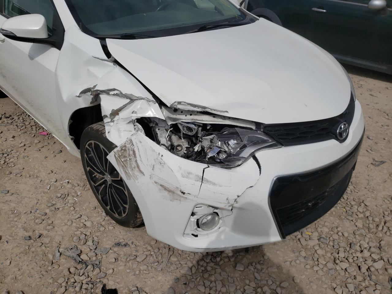 Photo 9 from auction – 2014 TOYOTA COROLLA L with VIN 5YFBURHE5EP075646
