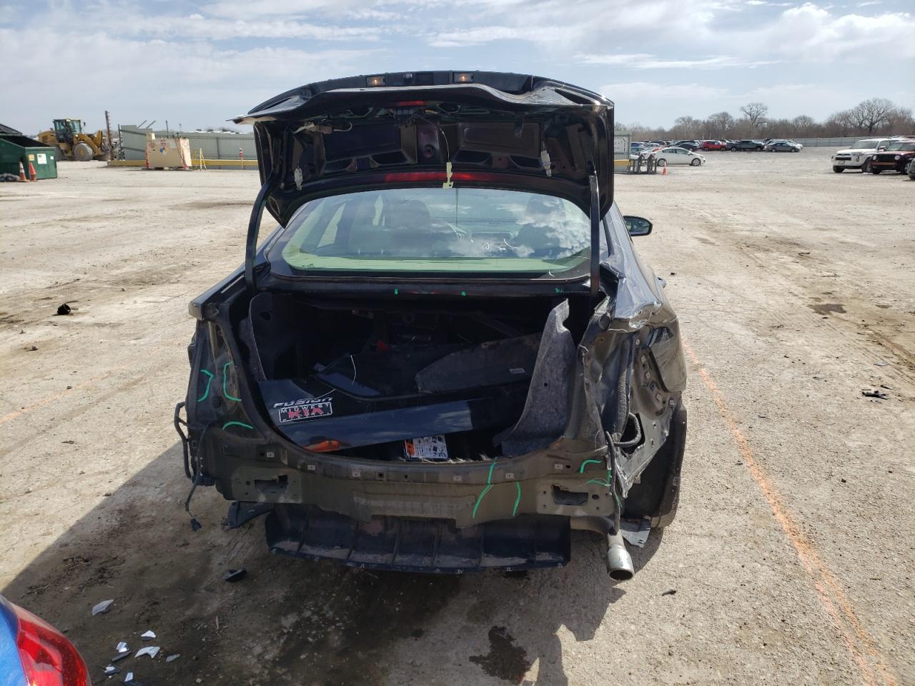 Photo 9 from auction – 2017 FORD FUSION SE with VIN 3FA6P0LU4HR315213