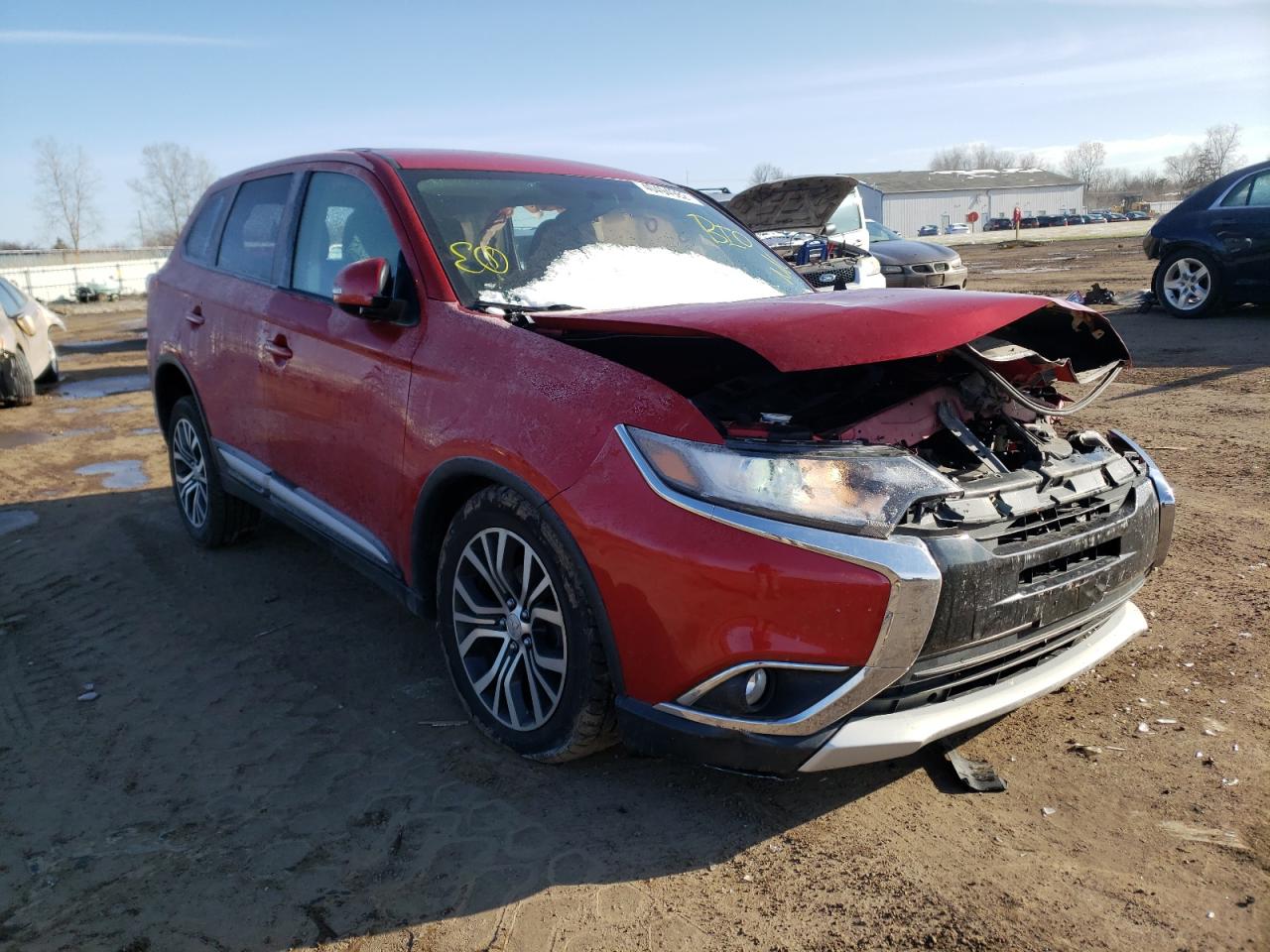 MITSUBISHI OUTLANDER 2017 with VIN JA4AZ3A31HZ045129 - Photo from auction