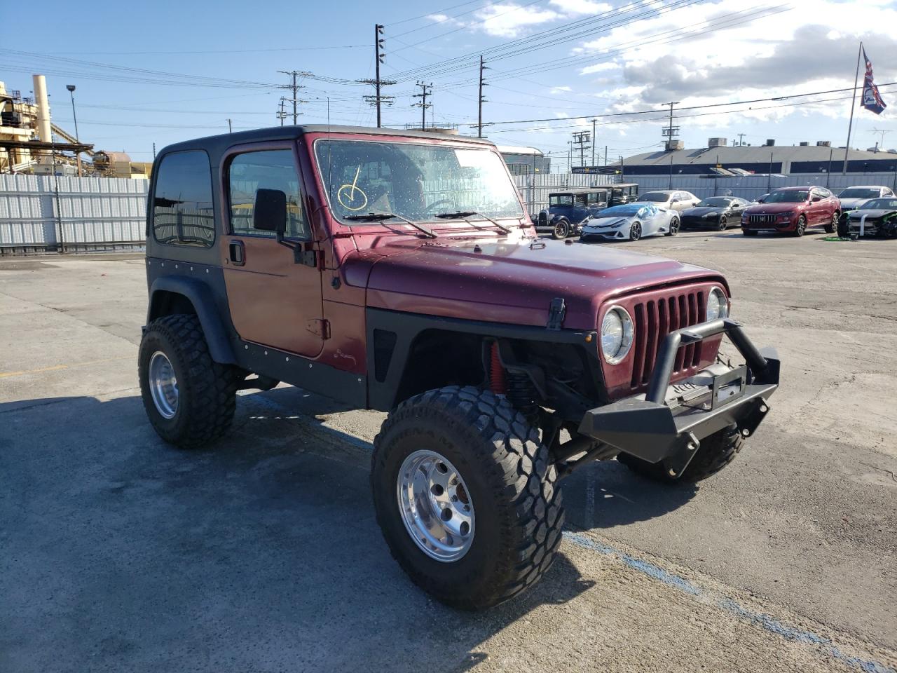 Photo 1 from auction – 1999 JEEP WRANGLER / with VIN 1J4FY19S6XP416854